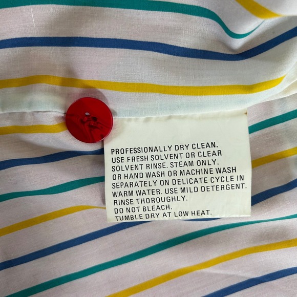 Vintage Eddie Bauer Red Cotton Oversized Jacket Women's Size Lwrge - Picture 8 of 8